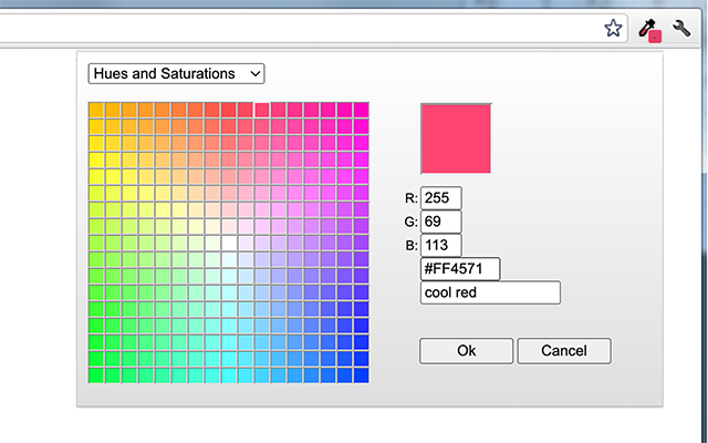 ColorZilla Palette Viewer
