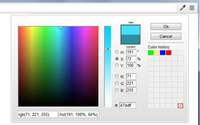 ColorZilla Color Picker